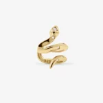 Weißer Naja-Earcuff