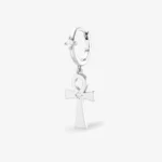 Creole-Ohrring mit Ankh-Motiv